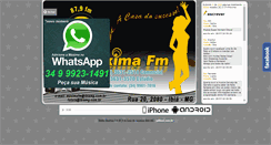 Desktop Screenshot of maximafm.com.br